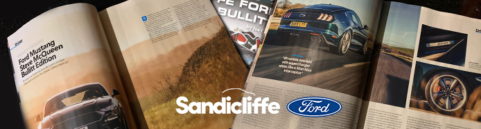 Sandicliffe Ford Steve McQueen Bullitt Featured In The Press