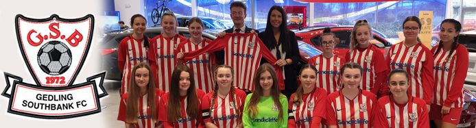 Gedling Southbank U15 FC Are Proudly Sponsored by Sandicliffe