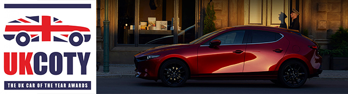 Mazda3 Announced As 2020 Small Hatch of the Year In UKCOTY Awards