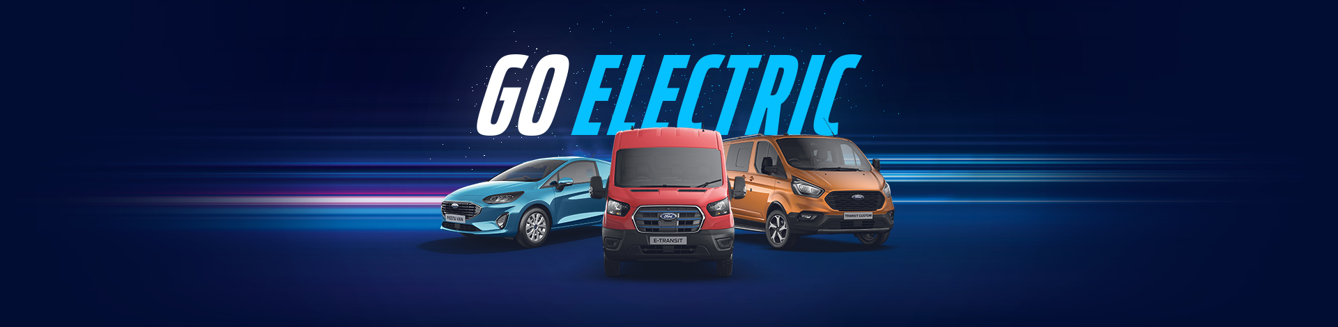 Electric and Hybrid Ford Vans