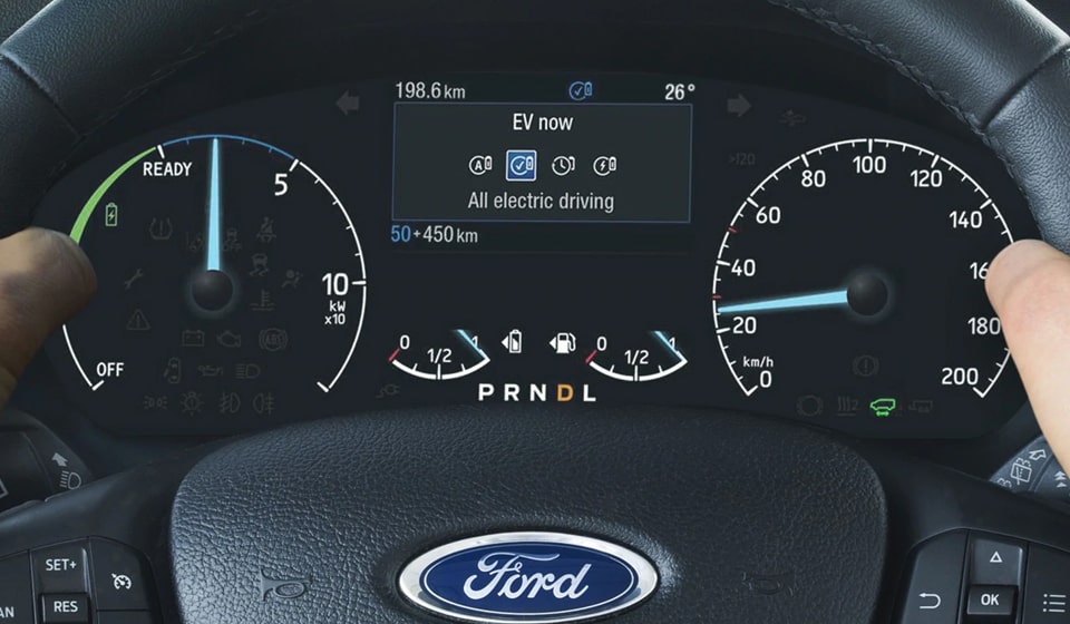 Ford Transit Custom Plug-in Hybrid EV Driving Modes