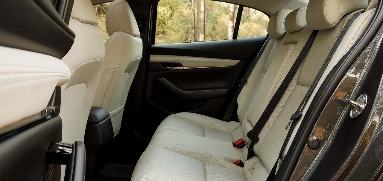 Mazda 3 interior back seats