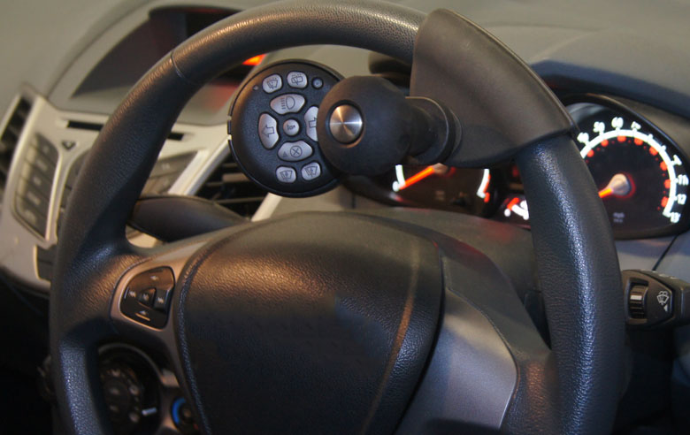 Motability Wireless Hand Controls for Cars on the Steering Wheel